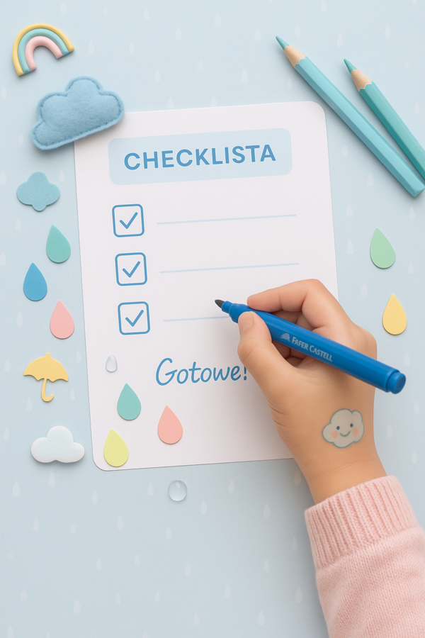 Scenariusz zajęć "Burza pomysłów — deszcz"