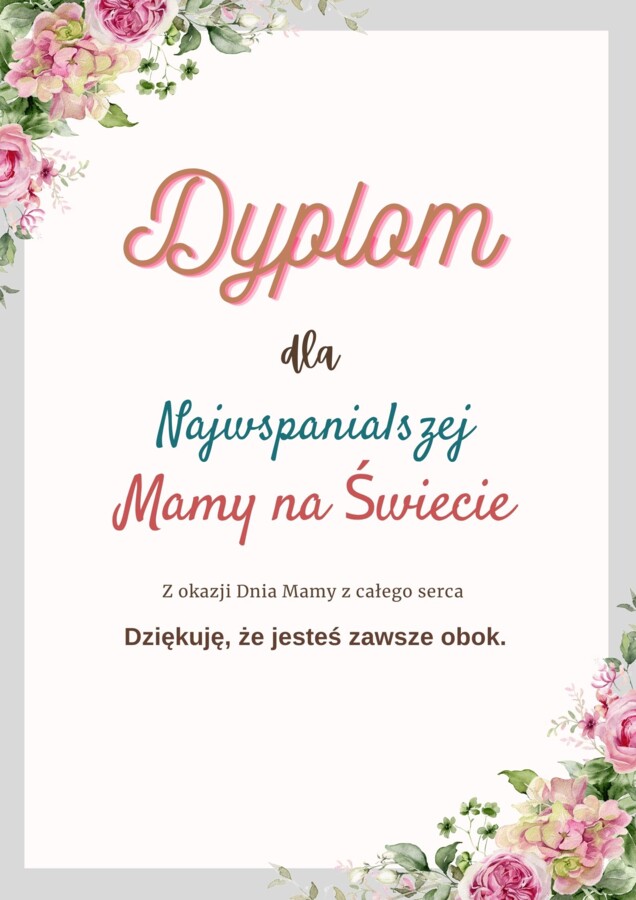 Mamy są różne - wszystkie wyjątkowe ( scenariusz apelu)