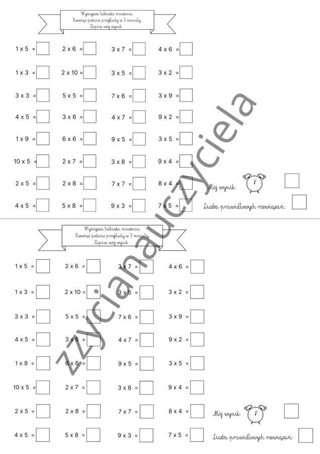 Mnożenie i dzielenie