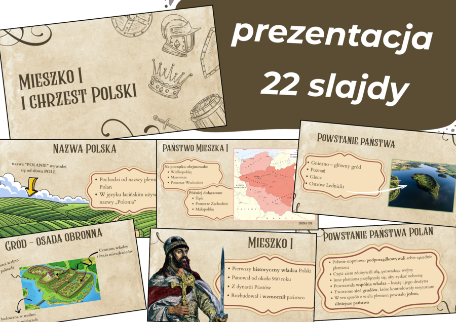 Mieszko I i chrzest Polski – prezentacja