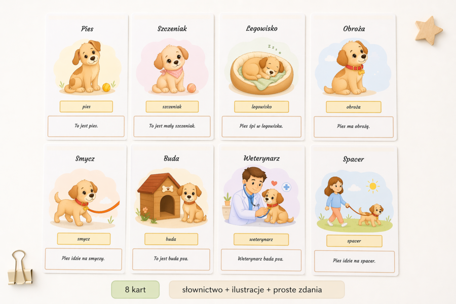 Psi słownik obrazkowy