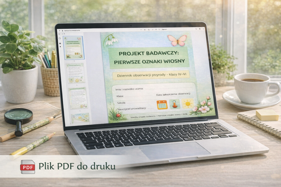 Projekt badawczy „Pierwsze oznaki wiosny”