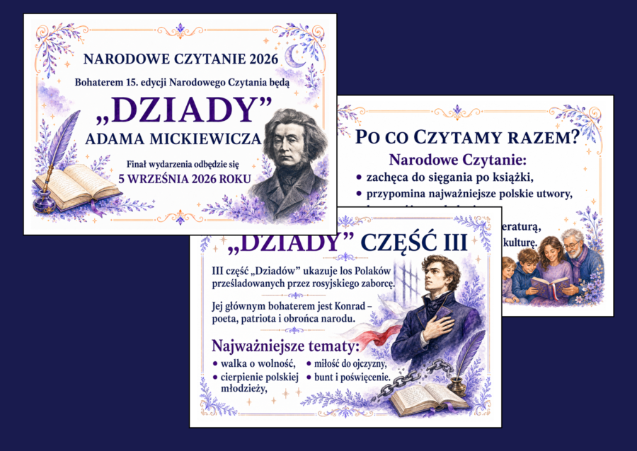 ❤️📖NARODOWE CZYTANIE 2026 - gazetka 1