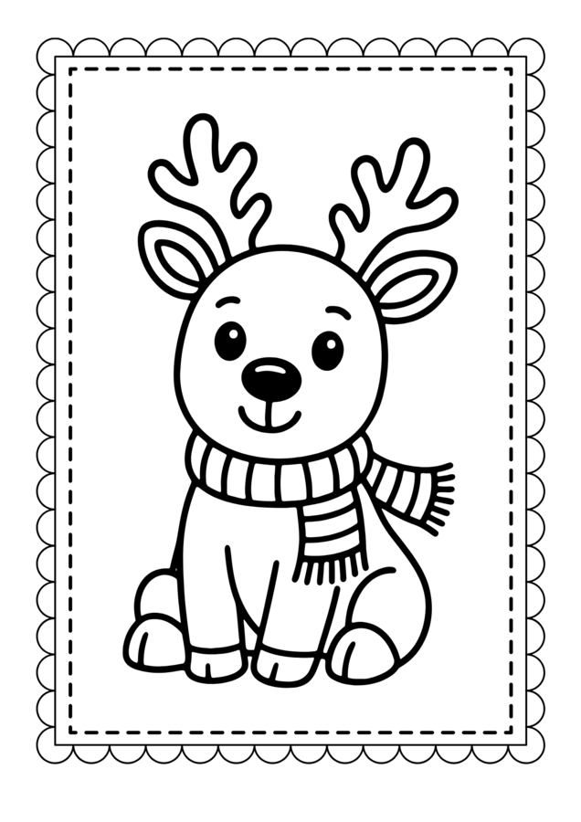 Świąteczna kolorowanka