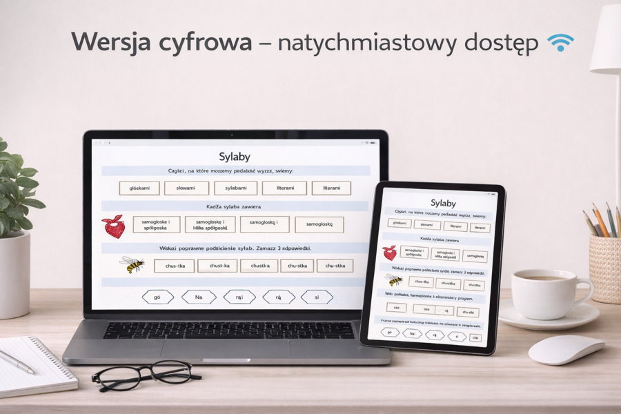 SYLABY [Karta pracy, sprawdzian]