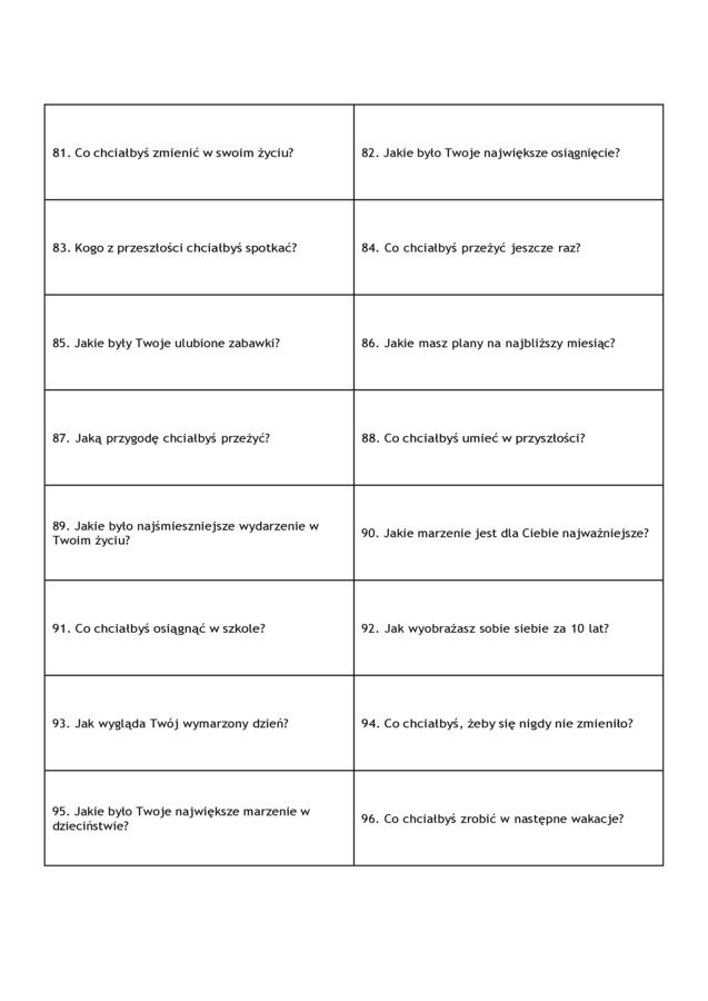 "Łamacz lodów" - karty do rozmów, integracji, poznania, budowania relacji - 200 sztuk +12