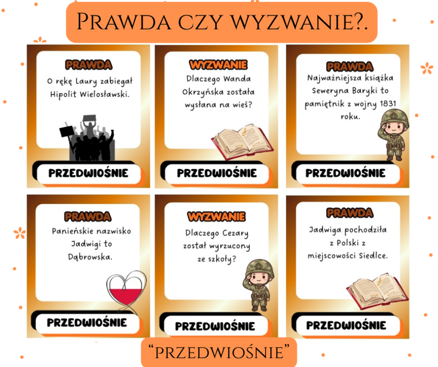 Prawda czy wyzwanie - Przedwiośnie