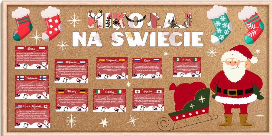 Gazetka Mikołaj na świecie