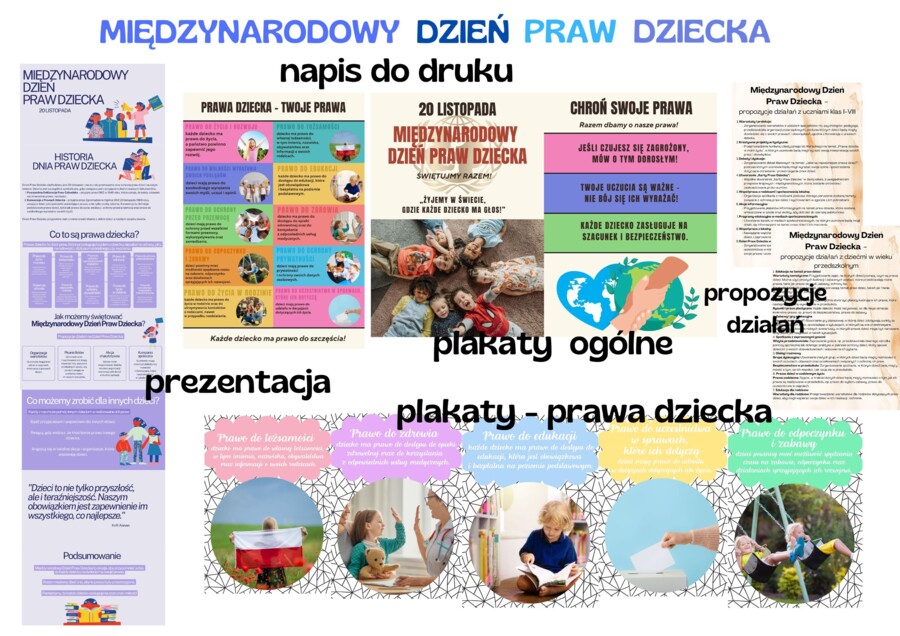 Międzynarodowy Dzień Praw Dziecka - pakiet materiałów