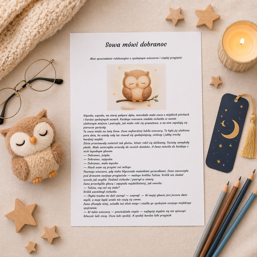 Sowa mówi dobranoc
