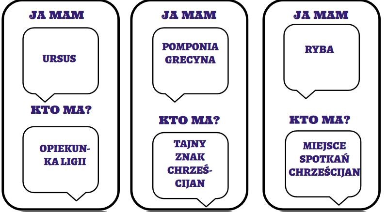 "Quo vadis" gra "Ja mam... kto ma..."