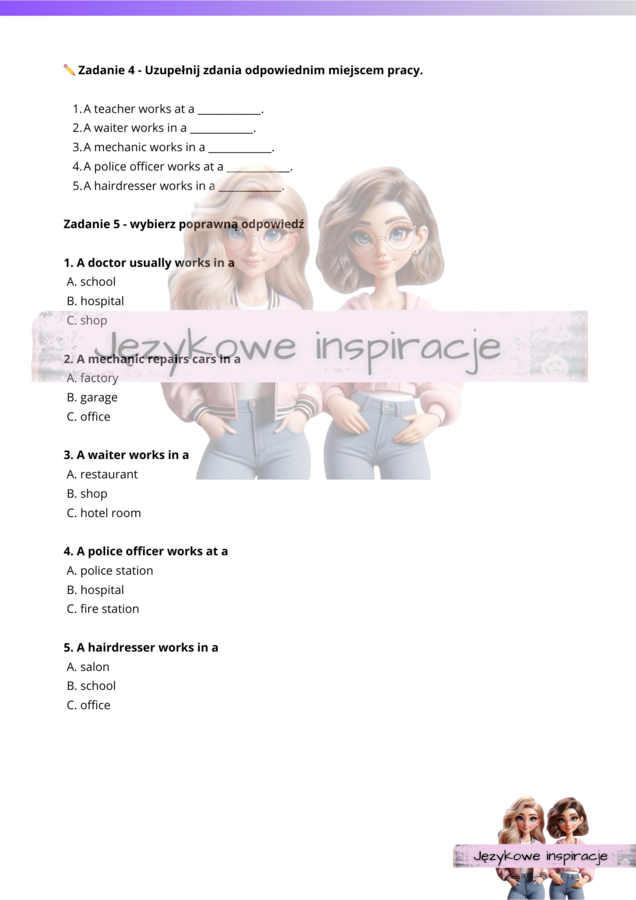 WORK E8 – cały dział PRACA ogarnięty pod egzamin ósmoklasisty!