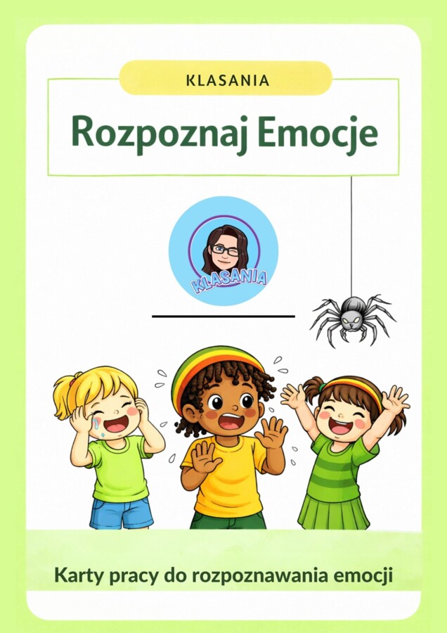 Rozpoznaj emocje Przedszkole, klasy 1-3