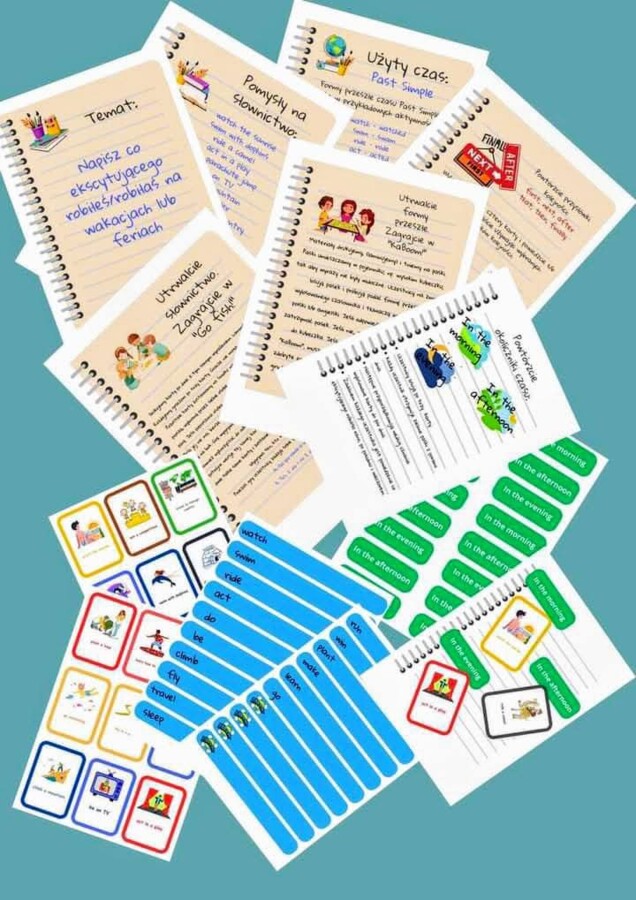 E8 writing ekscytujące aktywności