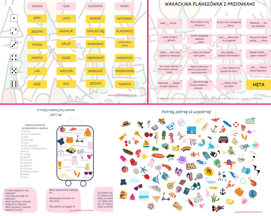 WAKACYJNE GRY I ZABAWY