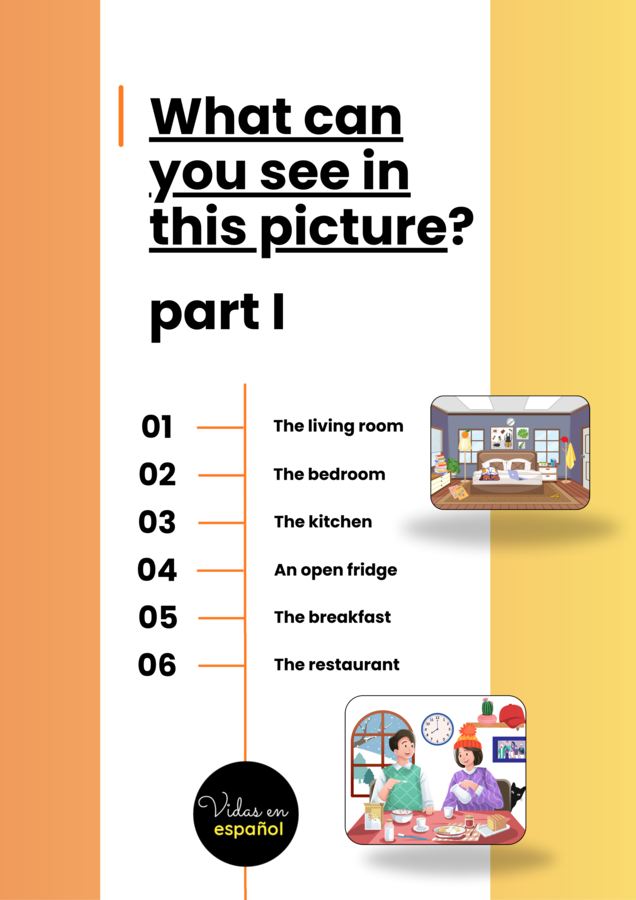 What can you see in this picture? Part I