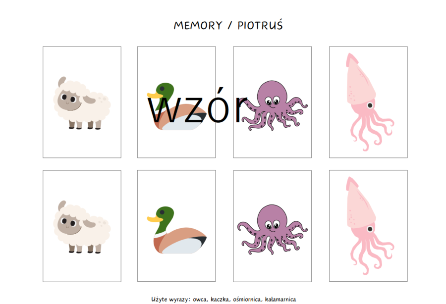 Różnicowanie głosek c:cz:ć