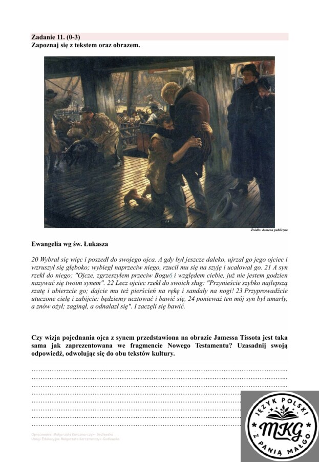 Sprawdzian z Biblii