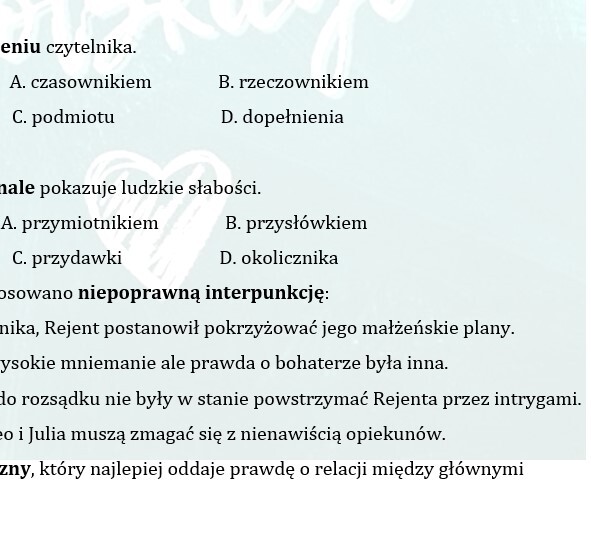 ZEMSTA ALEKSANDRA FREDRY - ZESTAW ZADAŃ JĘZYKOWYCH. Zbiór ćwiczeń dla uczniów klas 7-8