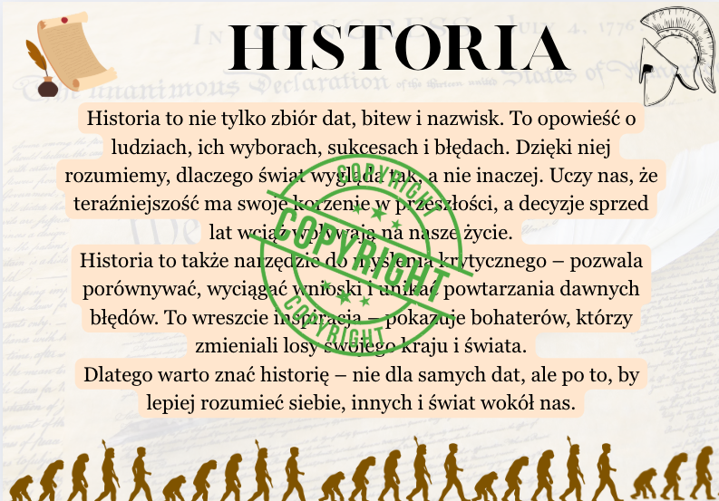 Gazetka historyczna w pakiecie z 2 tytułami: DLaczego historia jest ważna? Oraz Po co Ci historia| W zestawie duży plakat| Edukacyjna dekoracja klasy /korytarza/biblioteki