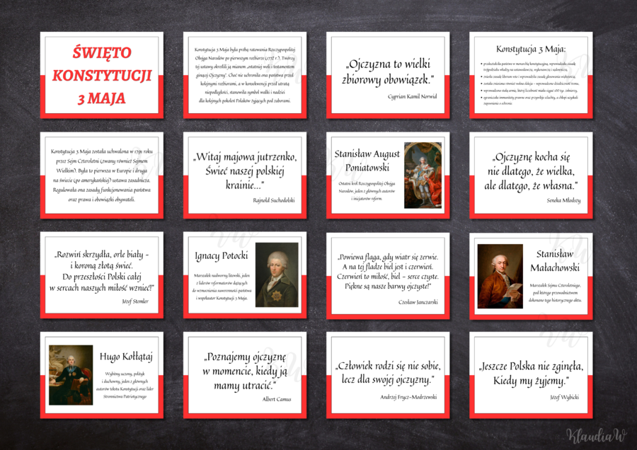 ŚWIĘTA MAJOWE - GAZETKA