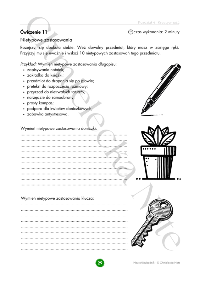 NeuroNiezbędnik Trening mózgu: Ćwiczenia na koncentrację, pamięć, kreatywność dla dzieci i nastolatków