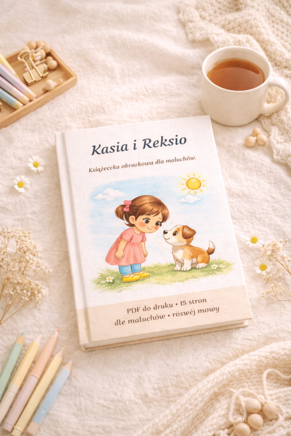 Kasia i Reksio – książeczka obrazkowa dla 3-latków