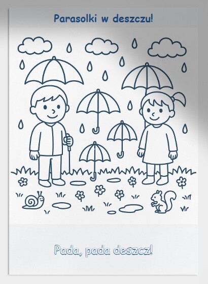 Zeszyt Zadań "W deszczowy dzień"
