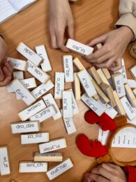 Ortografia klocki różne trudności