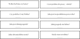 Losuj i mów! 🎲 – pytania na poziomie A1 🗣️