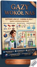 Gotowa lekcje dla nauczyciela chemii- klasa 7-Gazy wokół nas.