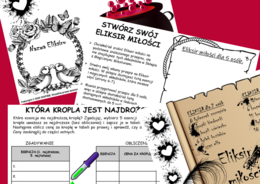 PROPORCJE. Projekt matematyczny: ELIKSIR MIŁOŚCI. Nauczanie Oparte na Projektach (PBL)