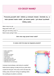 Róża i Jagoda – karty pracy dla dzieci | Czytanie, pisanie i prace plastyczne