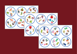 DZIEŃ POSTACI Z BAJEK – biblioteka – świetlica – przedszkole - DOOBLE - 36 szt.