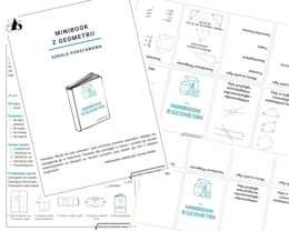 Minibook z geometrii do złożenia i uzupełnienia przez ucznia