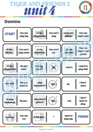 Tiger and friends 2 unit 4