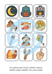 Memory logopedyczne – Utrwalenie głoski „C”