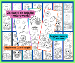 Kolorowe zakładki – kreatywnie na Dzień Książki!