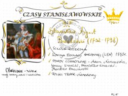 Czasy stanisławowskie - klasa 4