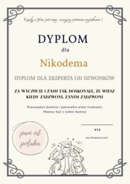 Dyplomy dla uczniów na zakończenie roku od wychowawcy