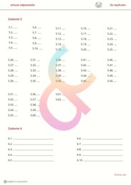 Angielski: Egzamin ósmoklasisty - ponad 600 ćwiczeń do zadań od 5 do 13. Klucz odpowiedzi.