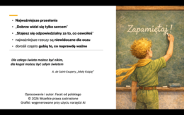 Mały Książę - autor, geneza i świat przedstawiony utworu