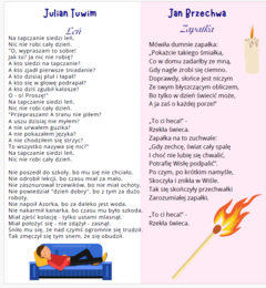 Wiersze do recytacji - klasy 4, 5, 6, 7, 8