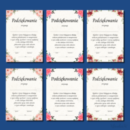 Podziękowania dla Rodziców - szkoła