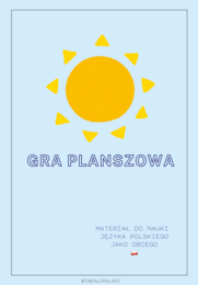 Gra planszowa o tematyce letniej♟️🎲