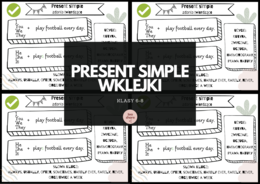 Present simple - wklejki klasy 6-8
