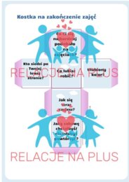 Papierowa kostka do gry – „Podsumowanie i refleksja na zakończenie zajęć”