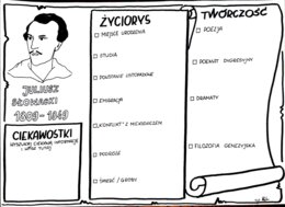 Karta pracy- Juliusz Słowacki