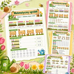 Matematyczny ogród - dodawanie i odejmowanie