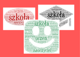Szkoła - chmura wyrazowa i ćwiczenia redakcyjne